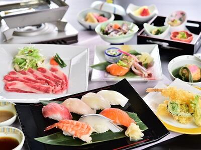 画像：お寿司と和食料理