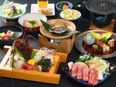 画像：三大グルメ会席