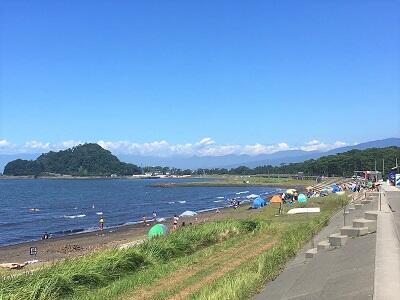 画像：島郷海水浴場