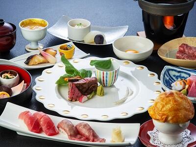 画像：横濱ビーフ「碧（あお）会席」