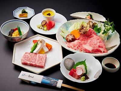 画像：近江牛ステーキ＆しゃぶしゃぶ